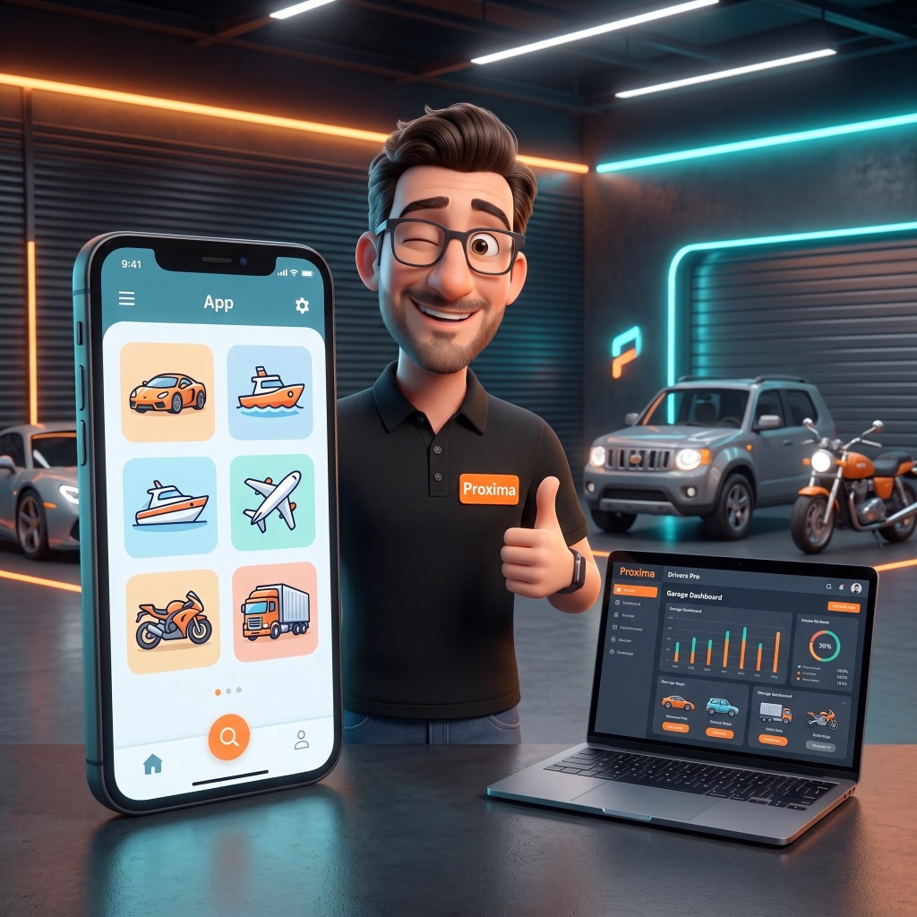 FROM ROAD TO SHOWROOM: MOBILE APP & PRO PORTAL.
